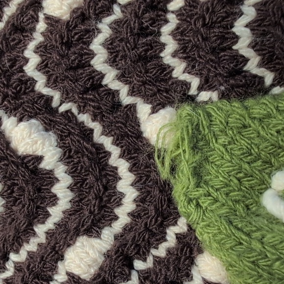 Twin-Set by Simona Barbieri Knit Crocheted Floral Long Sleeve Sweater Size Large - Picture 10 of 10